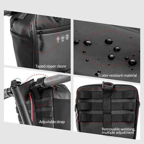 Bolsa De Guidão De Bicicleta Para Ciclismo Reflexivo De Alt