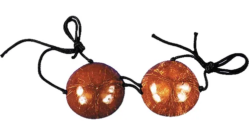 Brasier De Cocos Accesorio De Disfraz Para Mujer Env o gratis