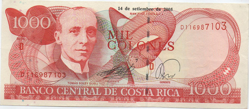 Costa Rica 1000 Colones 2005