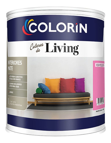 Látex Interior Living Rosa Mosqueta 1 Lts