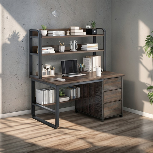 Escritorio Moderno Y Sencillo, Mesa De Estudio 120cm