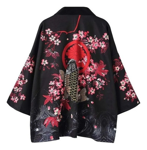 Kimono Chaqueta Kimono Estampado Sakura Totem Mujer