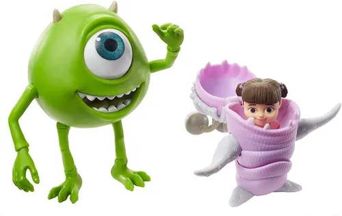 Figuras Articuladas Monsters Inc Pixar Mike Wazowski Y Boo