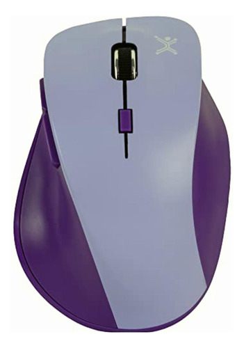 Perfect Choice Mouse Inalámbrico Ergonómico Thumb (morado