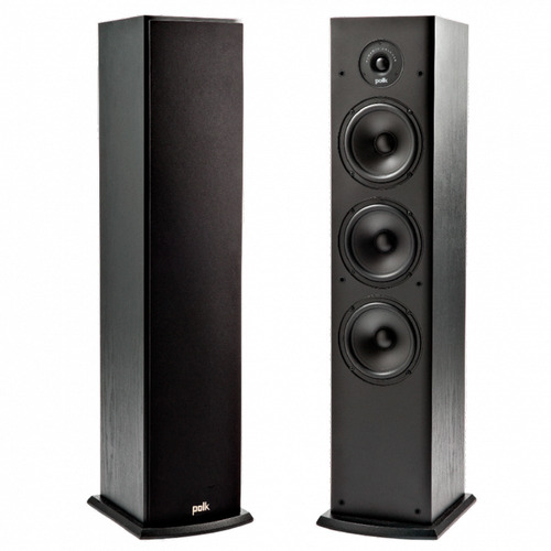 Parlante Polk Audio T50 con bluetooth negra 