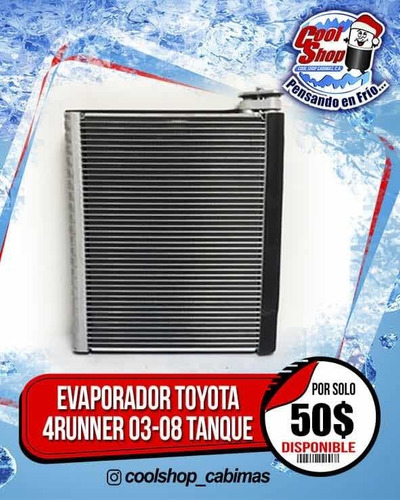 Evaporador Toyota 4 Runner 2003-2008