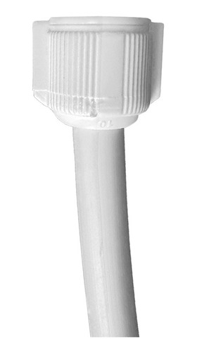 Engate Mangueira Rabicho Flexível 40cm Branco Com Nípel