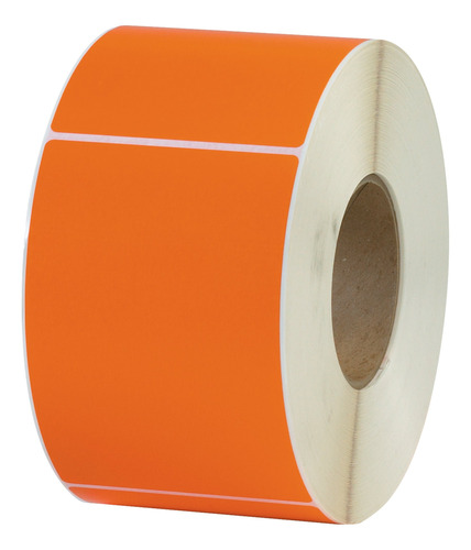 Boxe Fast Thermal Transfer Labels 4  X 6  Orange (pack 4)