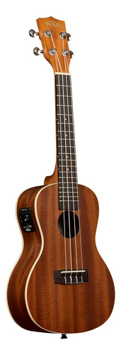 Ukulele Eléctrico De Concierto De Caoba Satinada Kace