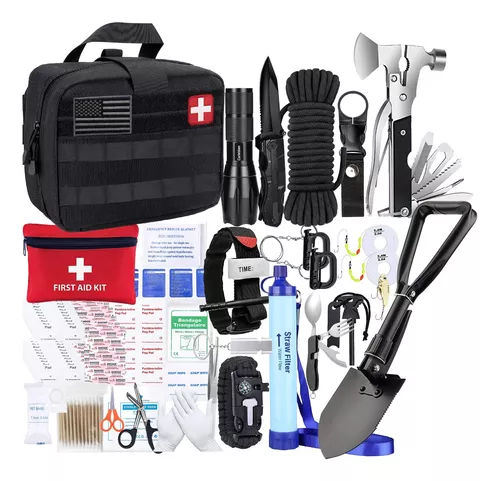 Las mejores ofertas en Kits de supervivencia de emergencia para campamento,  kit supervivencia militar profesional