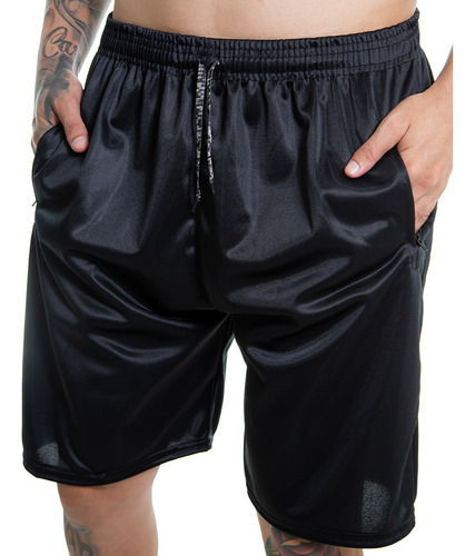 Short Masculino Bermuda Moletom Academia Leve Treino D Verão