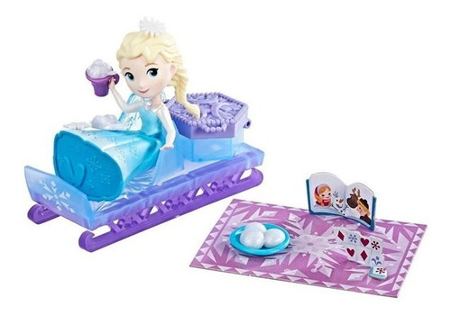 Frozen Figura Elsa Picnic Invernal - Disney 