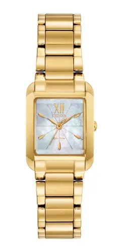 Reloj citizen cuadrado dorado hotsell