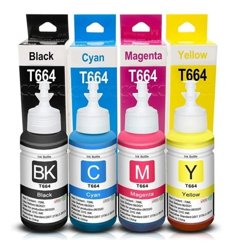 X 10 Tinta Universal Para Epson 70ml L110 L120 L350 Magenta