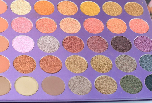 Paletas De Sombras Para Ojos Maquillaje 35 Colores /c