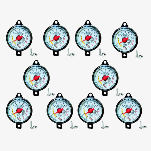 Pack 10pzs Indicador Nivel Gas Caratula Marca Iusa
