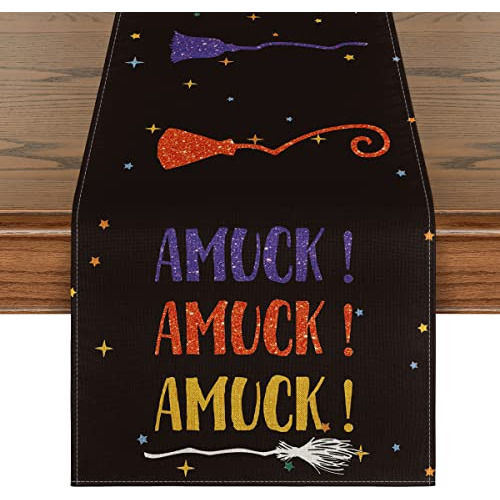 Camino De Mesa Artoid Modelo Amuck Amuck Amuck, Halloween