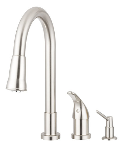 Llave De Cocina Residencial Desplegable Con Arco Alto Monoco