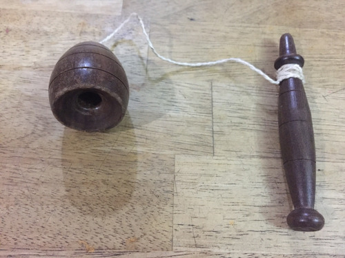 Perinola De Madera Artesanía Venezolana (Usado)