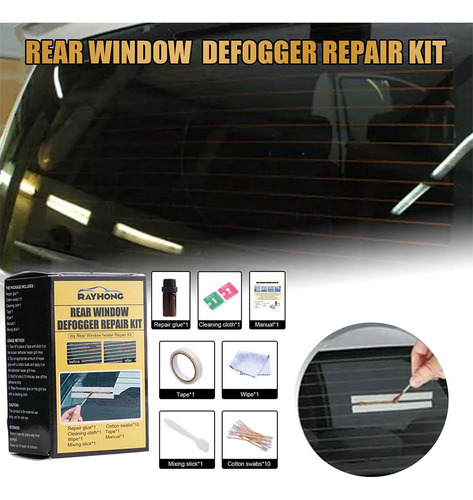 Kit De Reparo Do Desembaçador Do Espelho Traseiro Scratch Re