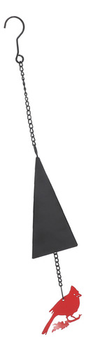 Campana De Viento Con Decoración Colgante De Hierro Con Form