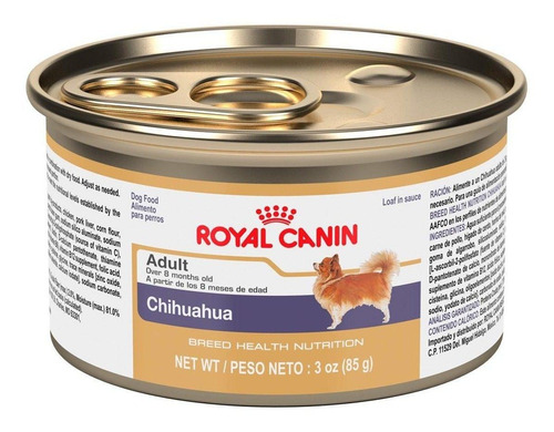 Alimento Royal Canin Breed Health Nutrition Chihuahua 85g