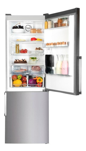 Imagen 2 de 8 de Heladera no frost Koh-i-noor KHGB41D/8 acero con freezer 417L 220V