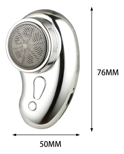 Hx 3 Mini Barbeador Para Homens Aparador Recarregável Usb