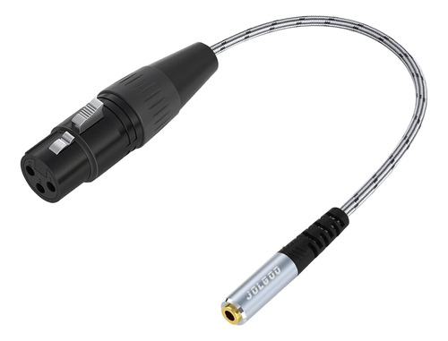 Xlr Hembra 3 5 Mm Estéreo Jack Cable Adaptador De Audi...