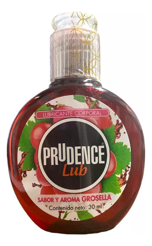 Prudence Lubricante Corporal Sabor Aroma Grosella Mini 30ml