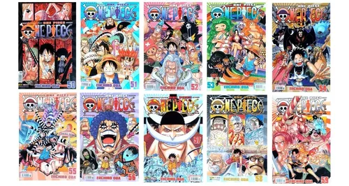 Mangá One Piece 68, 69, 91, 92 e 98 VOLUMES AVULSOS 51 ao 103