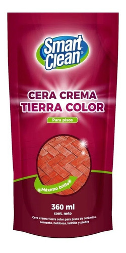 Cera Crema Smart Clean Tierra Color Doypack
