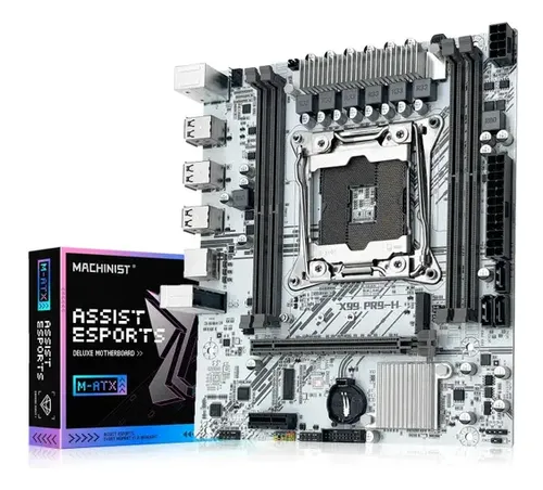 comprar Kit Gamer X99 Xeon - Placa Mãe Pr9 + Proc Xeon E5 2670 V3