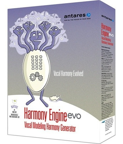 Antares Harmony Engine Evo Plug-in Oferta Software Msi