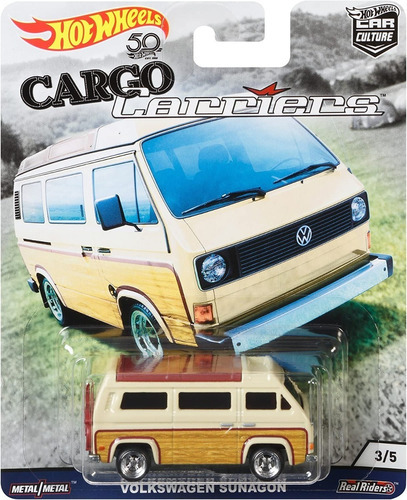 Hot Wheels Car Culture Cargo Carriers - Volkswagen Sunagon Cor Bege