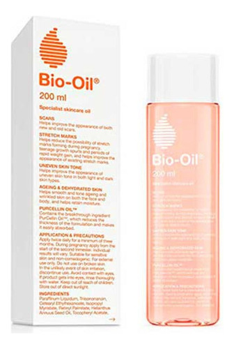 Aceite Reparador Cicatrices Estrías Piel Seca Bio-oil 200ml