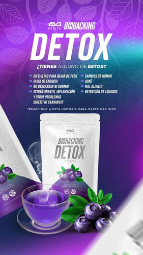 Te Detox - Desintoxicación - Baja De Peso