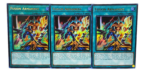 Fusion Armament Set Yugioh! Inglés Ultra Rare Duelist Nexus 