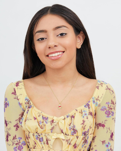 Collar De Winnie The Pooh De Disney - Collar De Plata De Ley