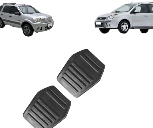 Kit Capa Pedais Ecosport Fiesta Focus Transit 2003/2012 2 Pç