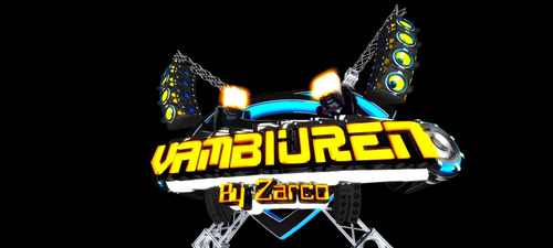 Animacion 3d Video Logo Sonidero