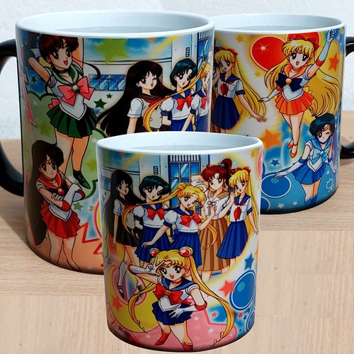 Taza Magica Sailor Moon Personajes
