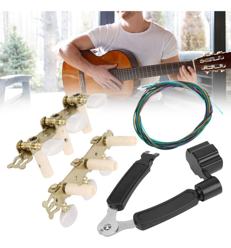 Juego De Herramientas Para Guitarra Bridge Pin Puller 3 En 1