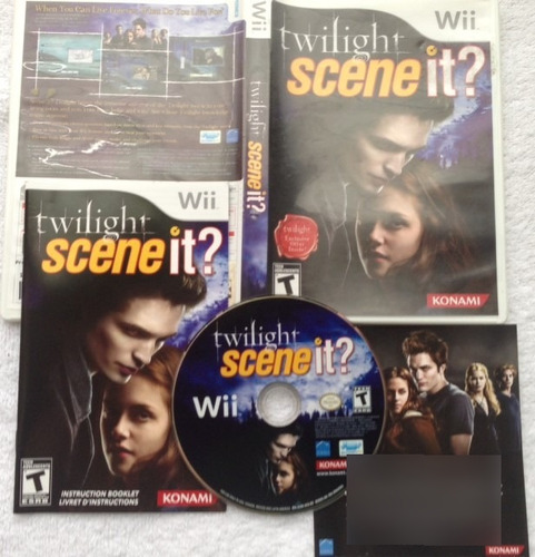 Twilight - Scene It? - Crepusculo -  Ingles  / Nintendo  Wii