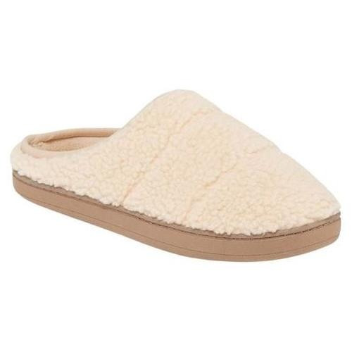 Pantuflas Mujer Old Navy Plush Sherpa Crema