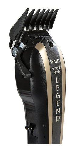 Máquina Cortapelo Wahl Barber Combo Legend Y Trimmer Hero Profesional Uso Rudo Barbería Y Estéticas Color Negro