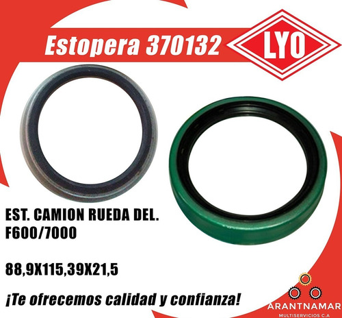 Estopera De Camión Rueda De F 600/7000