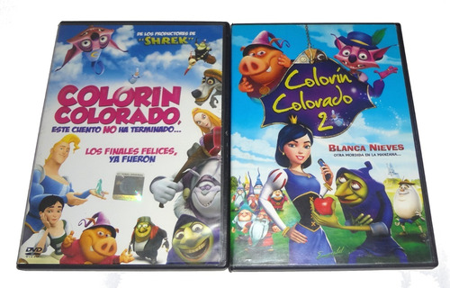 Colorin Colorado 1 Y 2  - Dvd -  Original - Impecable