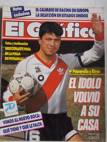 El Gráfico, N° 3595   Revista Fútbol Argentino, Cb