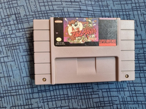 Tazmania Cartucho Original Súper Nintendo Snes 